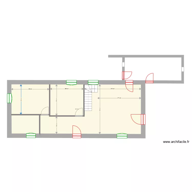 villa delle rose16. Plan de 