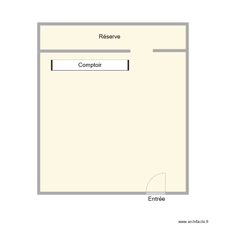 LA MAISON MARSEILLAISE. Plan de 1 pièce et 42 m2