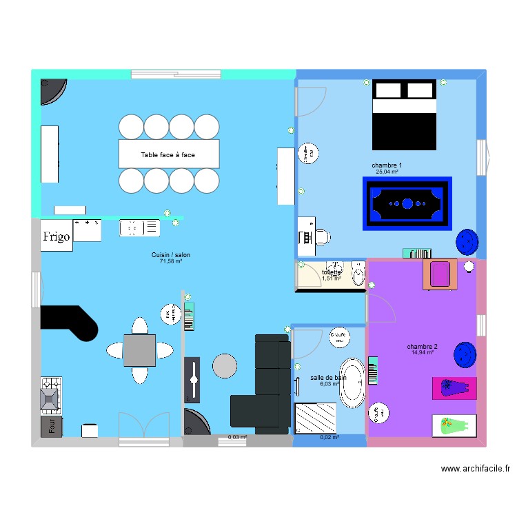 plan de maison. Plan de 0 pièce et 0 m2