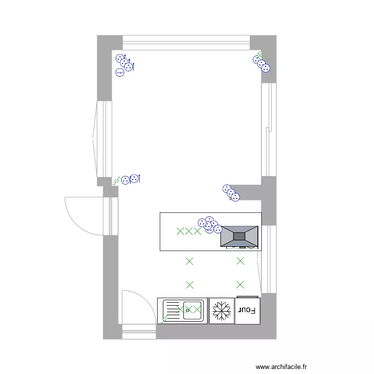 Spots cuisine 2. Plan de Spots cuisine 2. Plan de