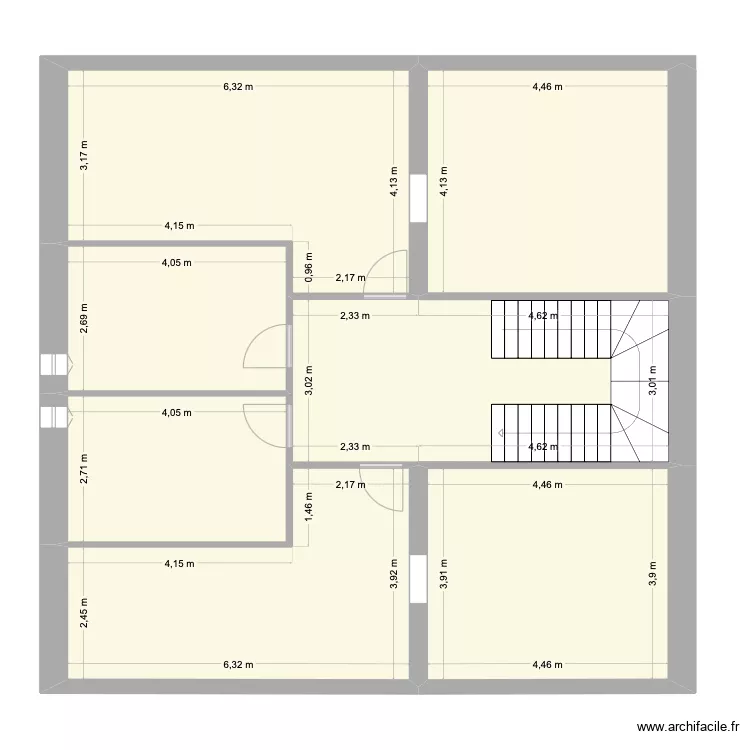 alison 2&deg; etage. Plan de 