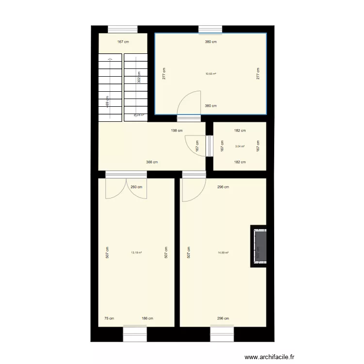 3eme chasse. Plan de 