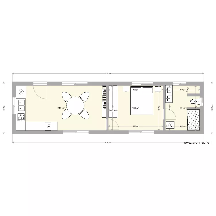 Mini Pender. Plan de 