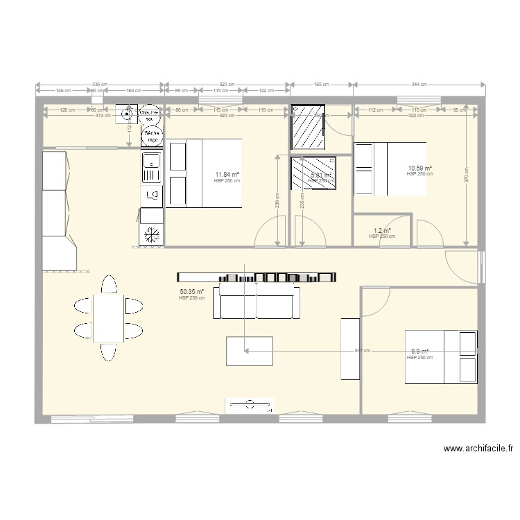 LA PLANCHE 3ch. Plan de 0 pièce et 0 m2