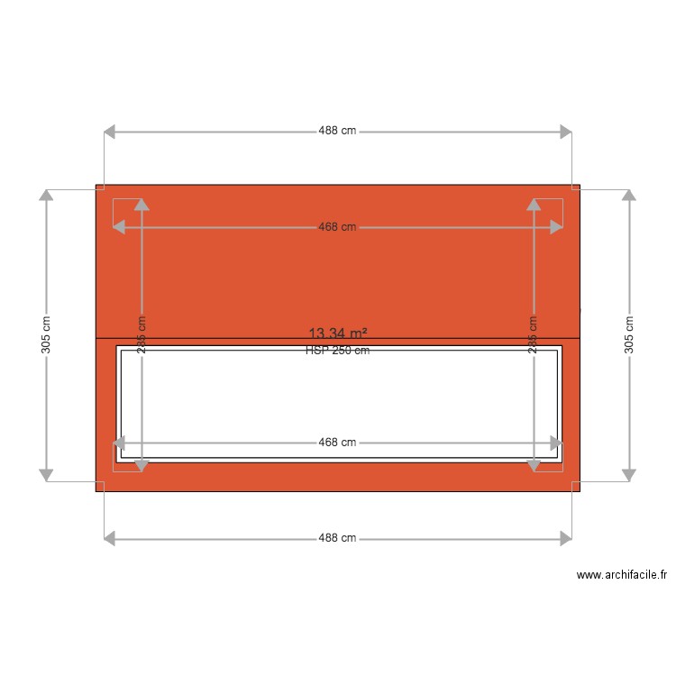 serre vue aérienne avec toit tôle. Plan de 0 pièce et 0 m2