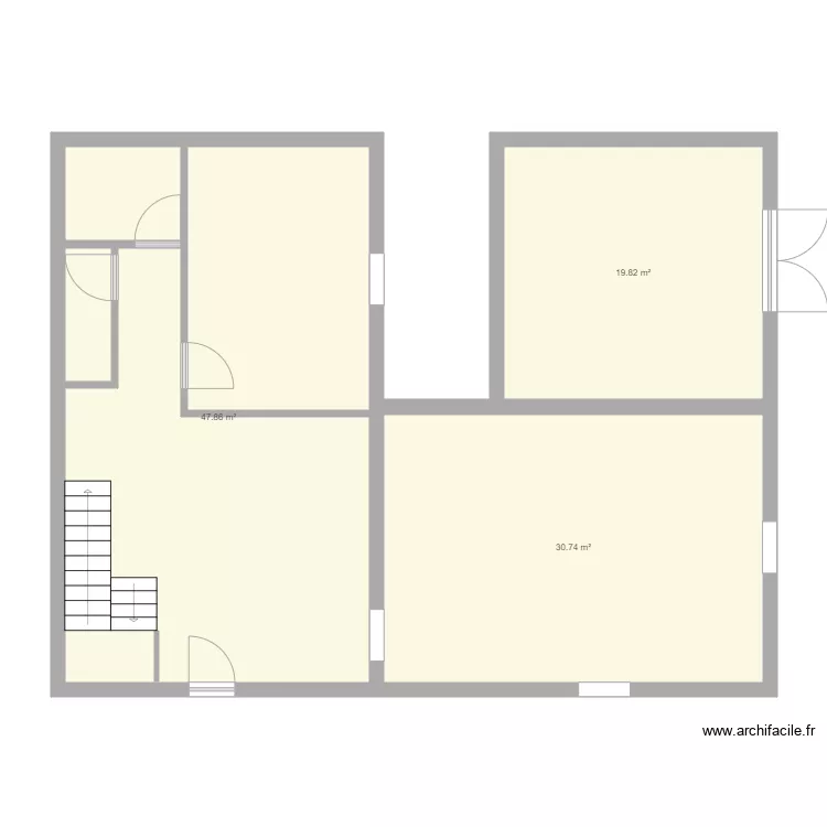 JACOBZON. Plan de 