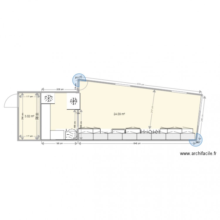 Cuisine 253 chemin de ventabren. Plan de 0 pièce et 0 m2