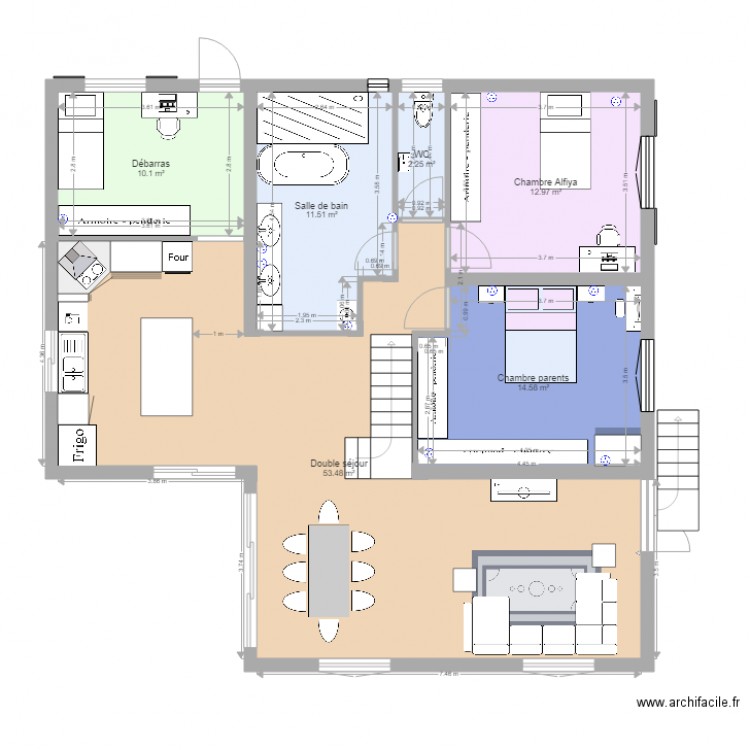 rénové. Plan de 0 pièce et 0 m2