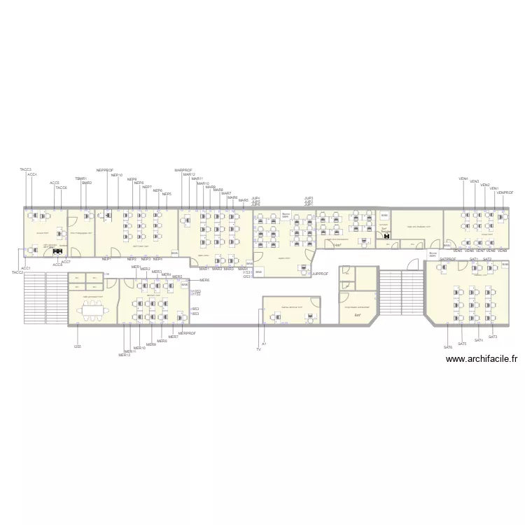 Sch&eacute;ma r&eacute;el. Plan de 