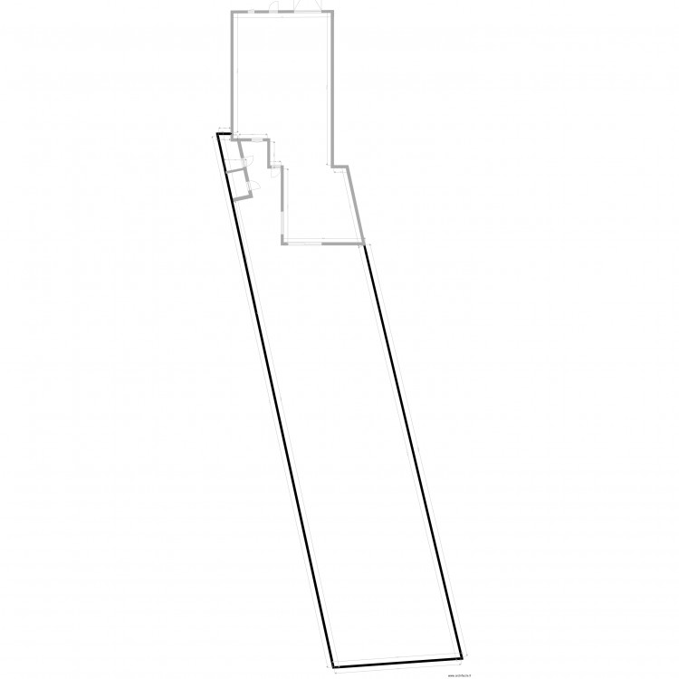 plan de masse avant. Plan de 0 pièce et 0 m2