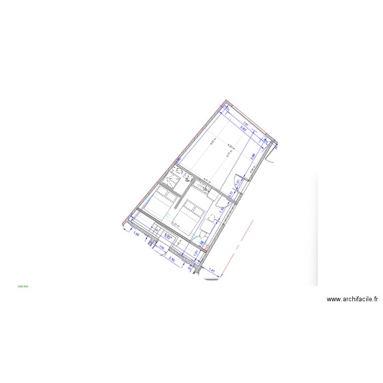 garage 3. Plan de 0 pièce et 0 m2