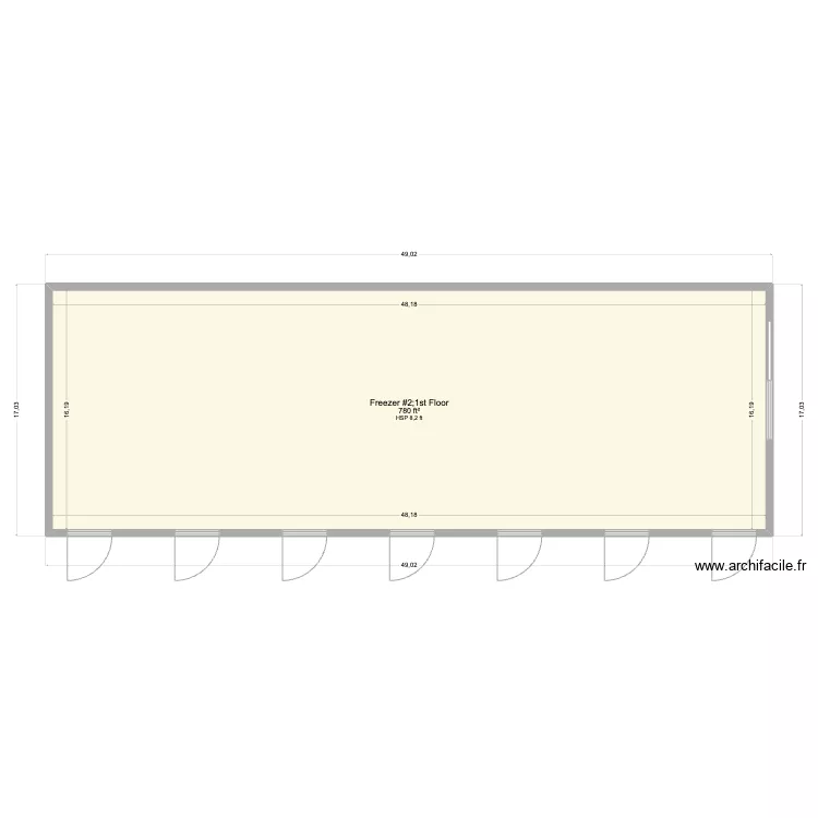 DES Freezer #2 Final. Plan de 