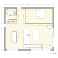 Plan extension salon 4