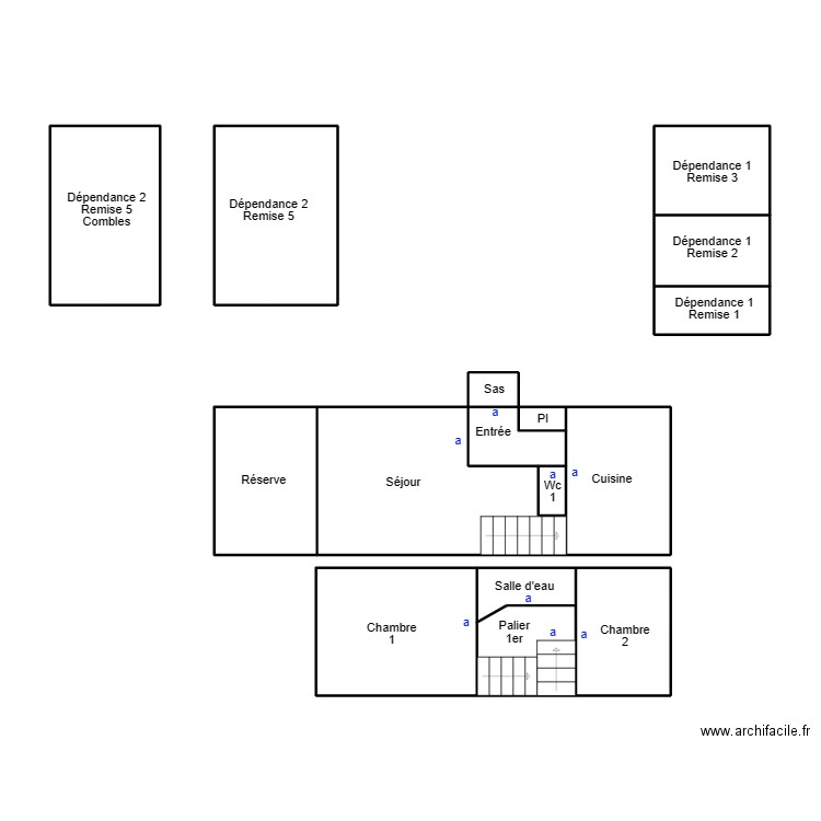 COMBRIT SAUVAGE. Plan de 0 pièce et 0 m2