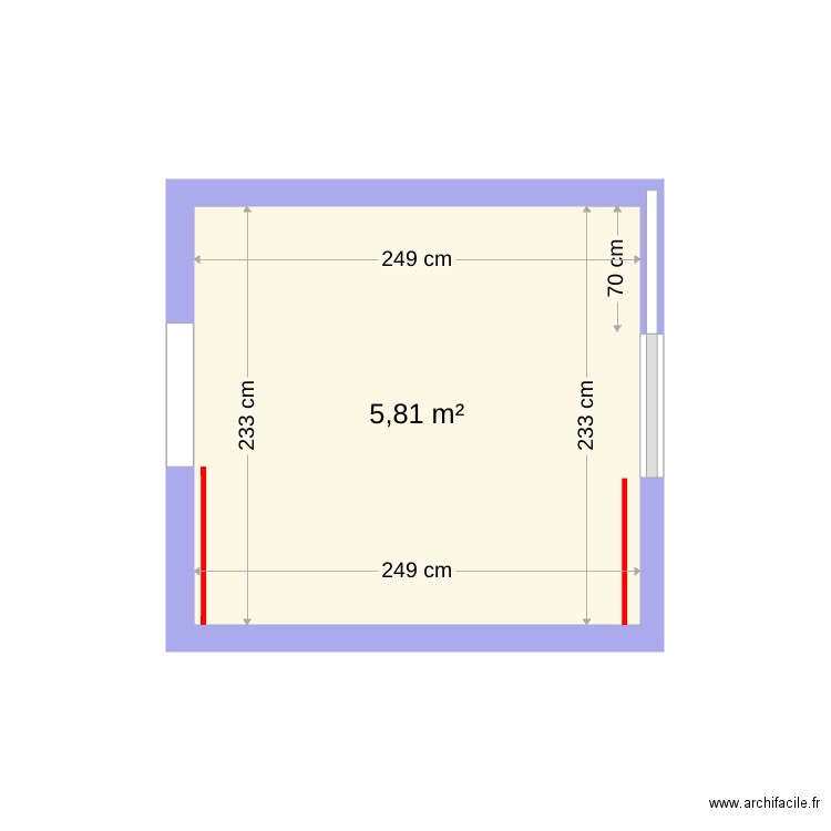 Chantier Copée. Plan de 0 pièce et 0 m2