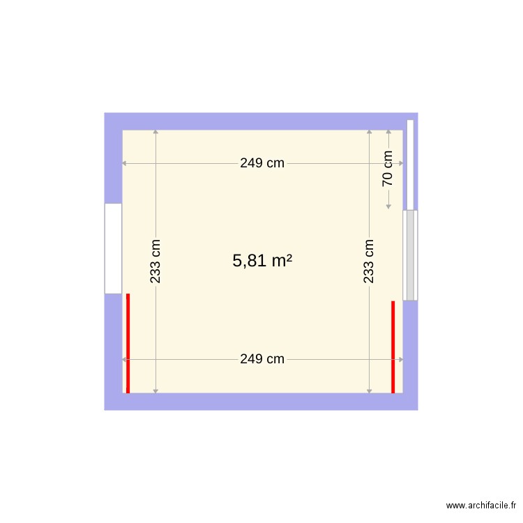 Chantier Copée. Plan de 0 pièce et 0 m2