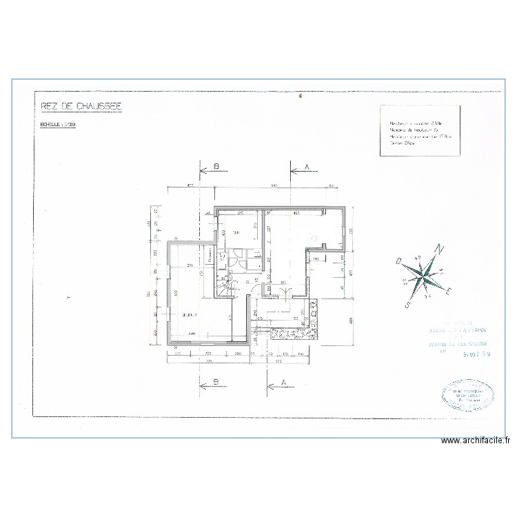 Maison mod 4. Plan de 0 pièce et 0 m2