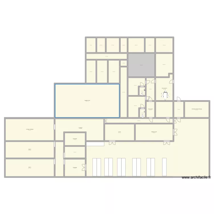 Fromagerie Durand. Plan de 