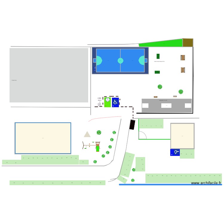 projet Aire de Jeux3. Plan de 0 pièce et 0 m2