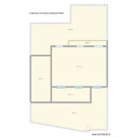 Plan des Castors ext&eacute;rieur &eacute;tage existant 