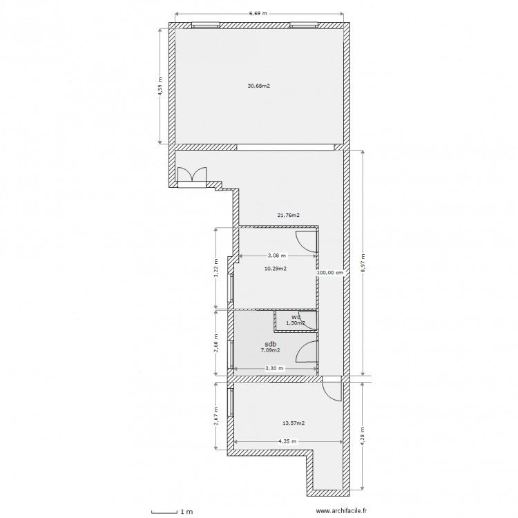 clicy futur. Plan de 0 pièce et 0 m2