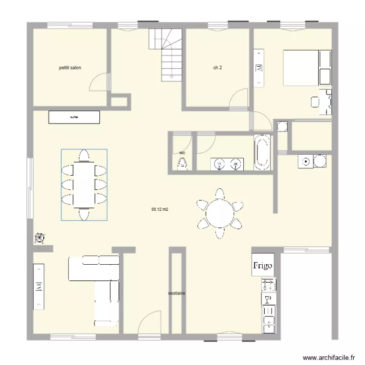 malville extension 3. Plan de 