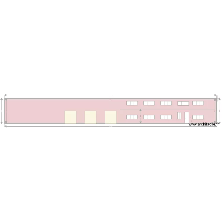 BAL Fa&ccedil;ade avant 2. Plan de 