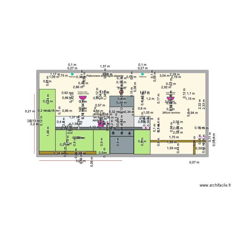 Mur Technique Cuisine IKEA. Plan de 0 pièce et 0 m2