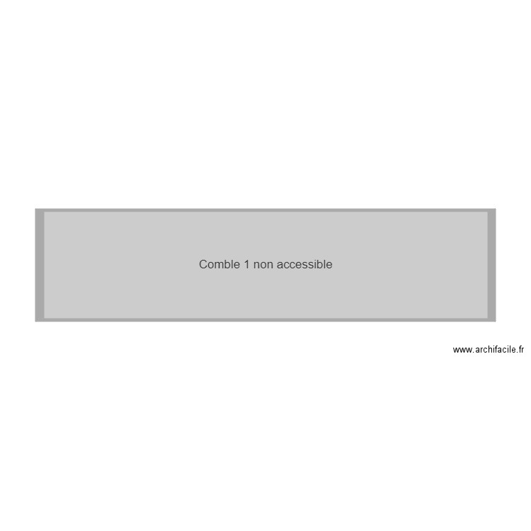 justice comble. Plan de 0 pièce et 0 m2