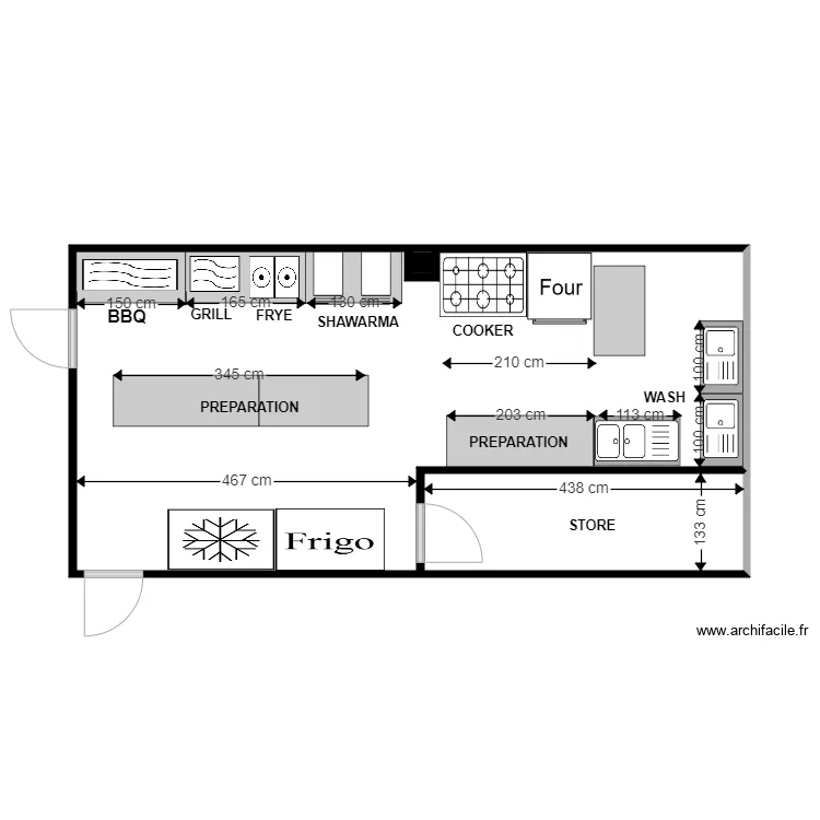 HOTEL 3IBRI. Plan de 