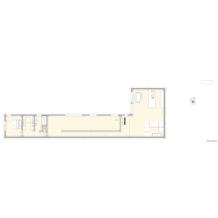 Loft Zola. Plan de 0 pièce et 0 m2