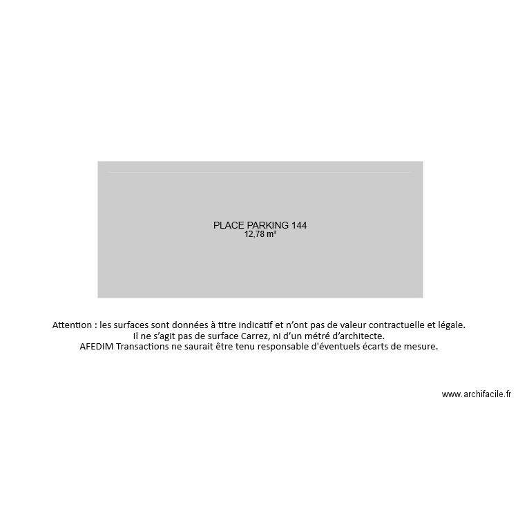 BI 7311 PARKING. Plan de 0 pièce et 0 m2