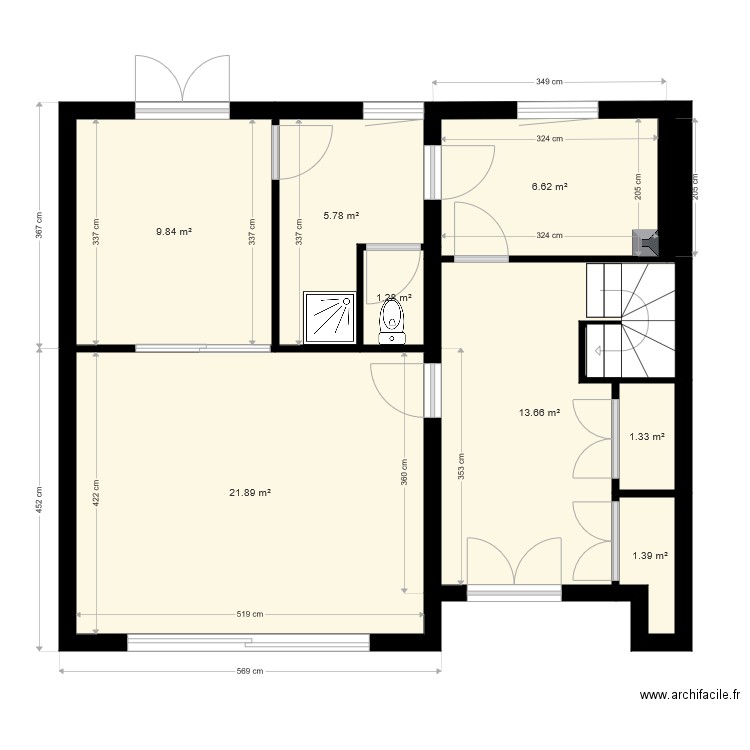 colas bouvet rdc . Plan de 0 pièce et 0 m2