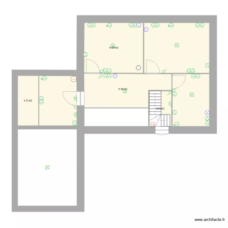 Fleurat étage élec. Plan de Fleurat étage élec. Plan de