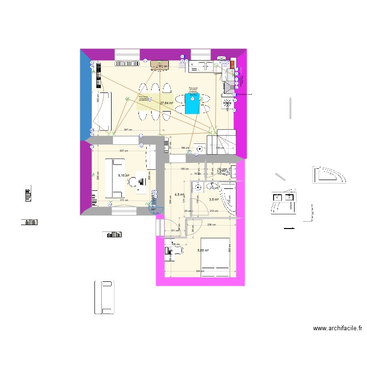 rdc. Plan de 0 pièce et 0 m2