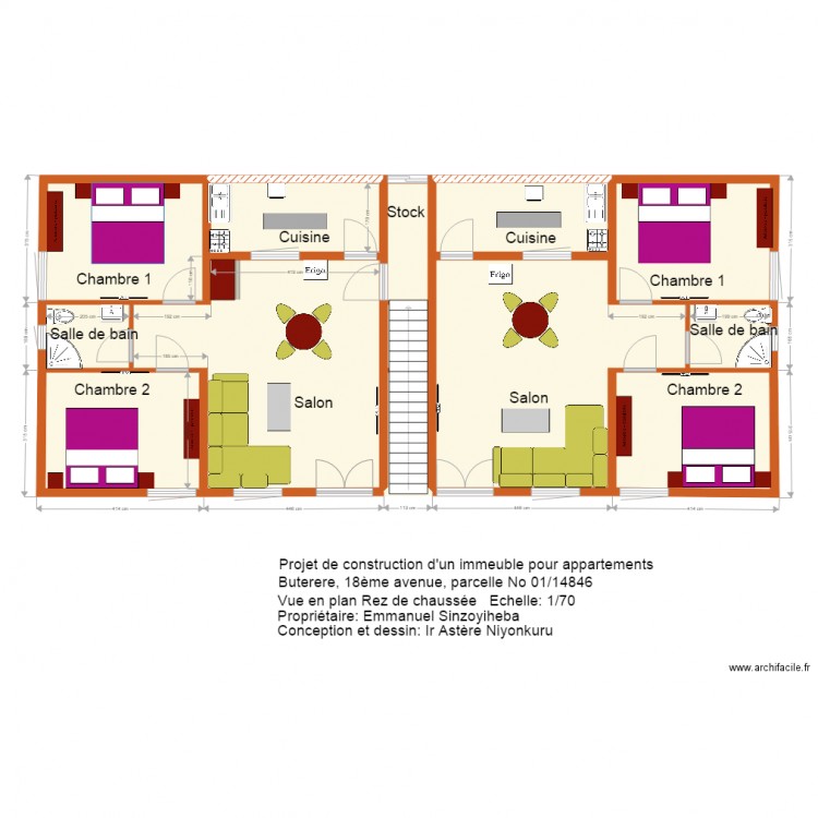musalac RDC. Plan de 0 pièce et 0 m2