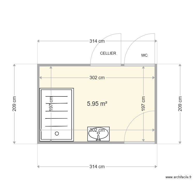 COCQ ERIC . Plan de 0 pièce et 0 m2