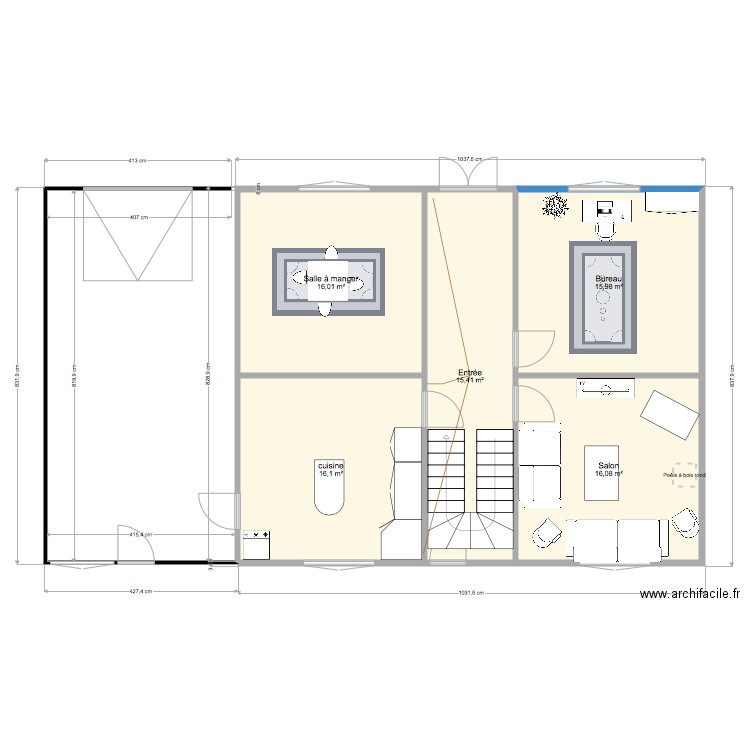 orville. Plan de 0 pièce et 0 m2