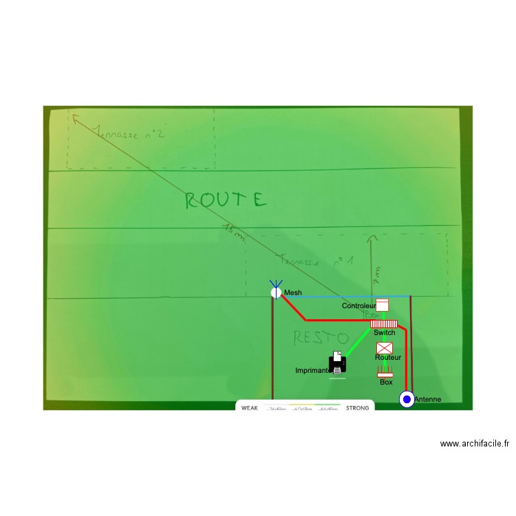 Plan David. Plan de 0 pièce et 0 m2