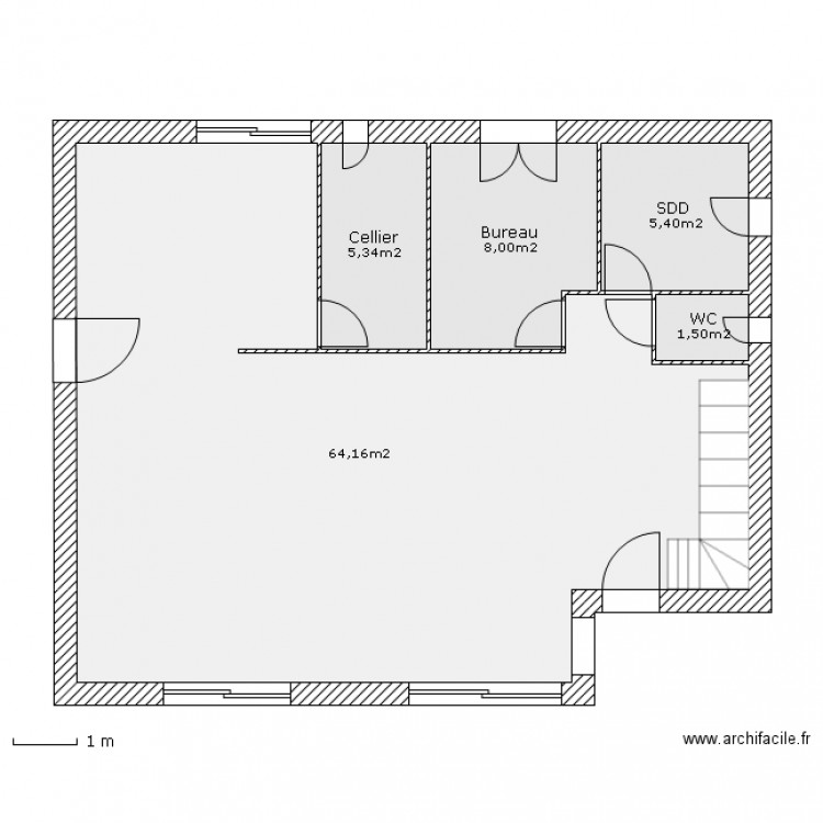Plan. Plan de 0 pièce et 0 m2
