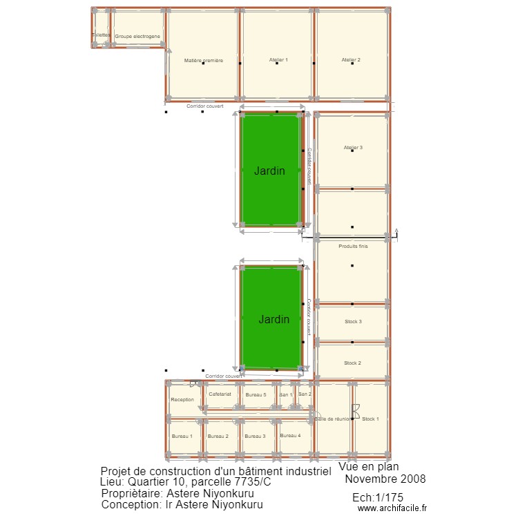 hangars q10 vue en plan v2. Plan de 0 pièce et 0 m2