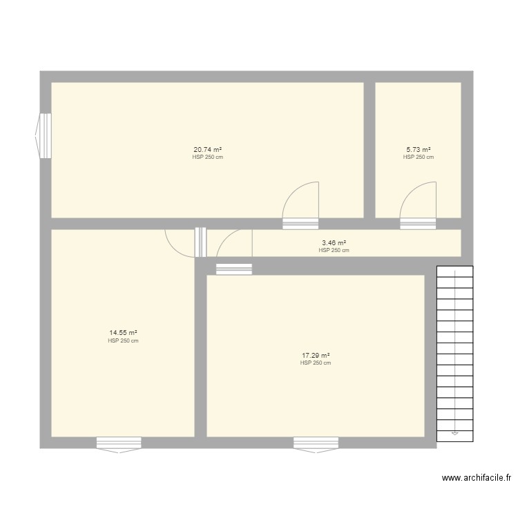 etage 24. Plan de 0 pièce et 0 m2