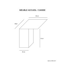 meuble caisse