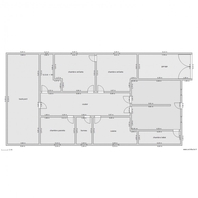 maison confortable 2. Plan de 0 pièce et 0 m2