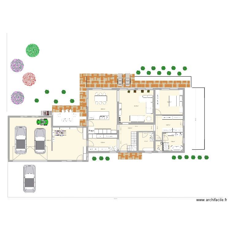 GIF V3 petit. Plan de 32 pièces et 462 m2