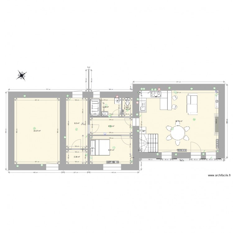 saint rhomble 14. Plan de 0 pièce et 0 m2