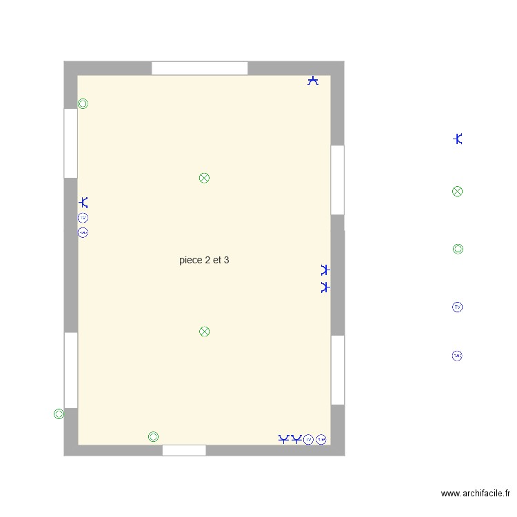 piece 2 et 3. Plan de 0 pièce et 0 m2