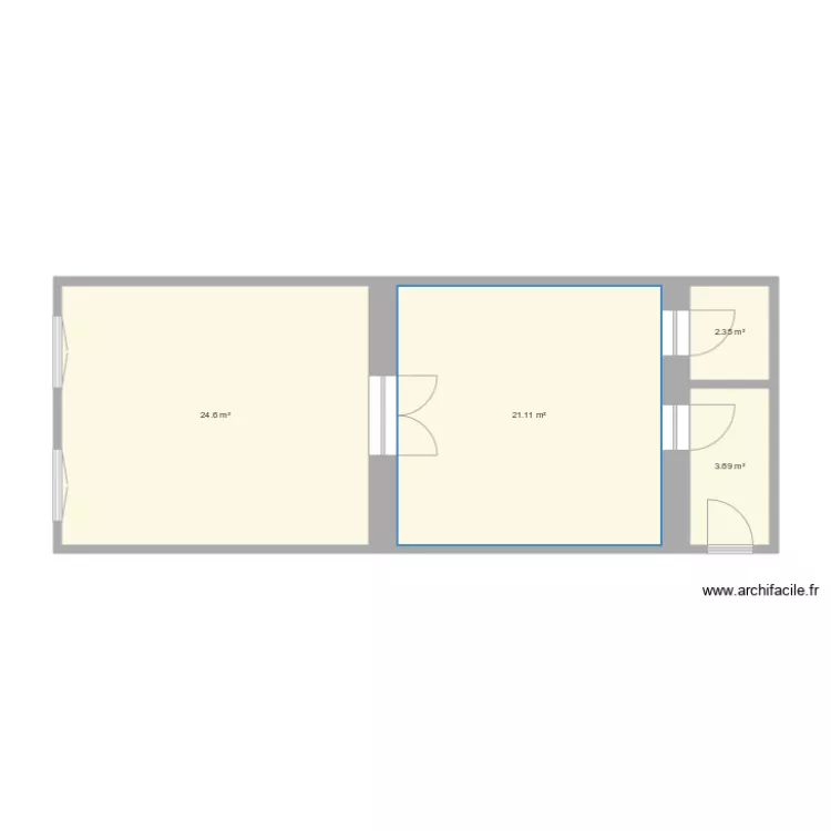 Nefelejcs 22. Plan de 