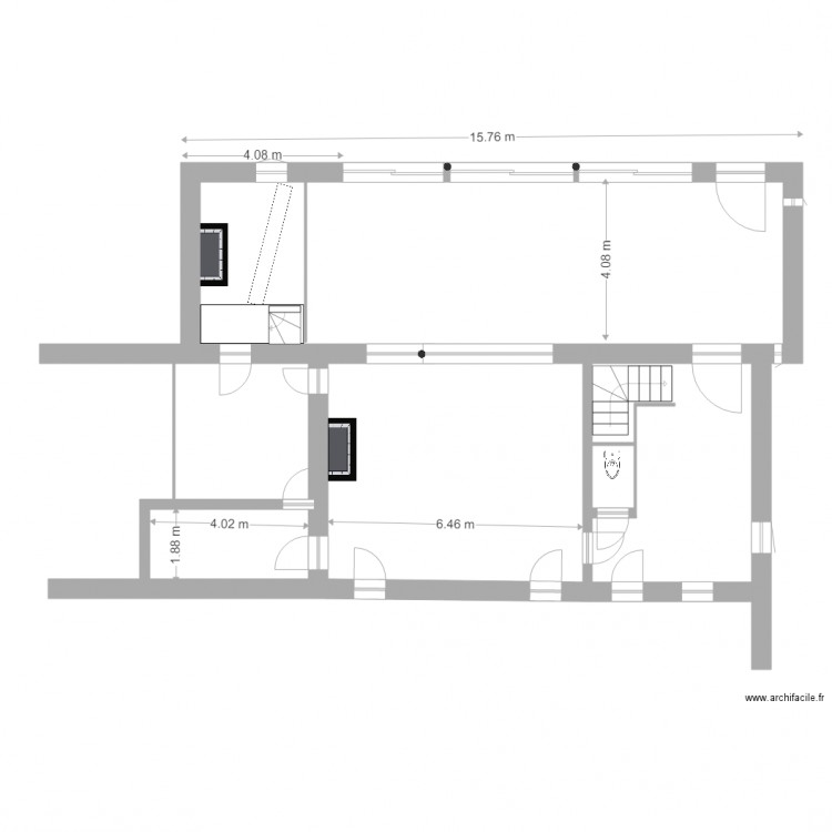 espace animation. Plan de 0 pièce et 0 m2