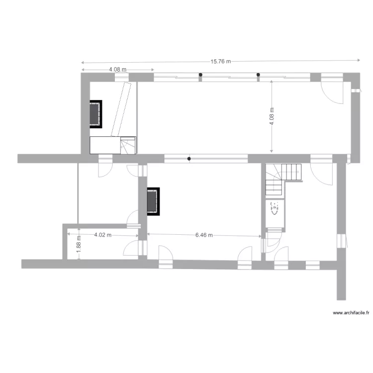 espace animation. Plan de 